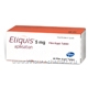 Eliquis (Apixaban 5mg) 60 Tablets/Pack (Turkish)