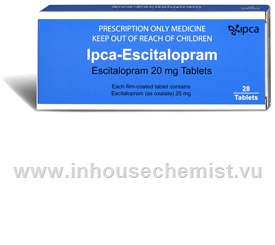 IPCA (Escitalopram 20mg) 28 Tablets/pack