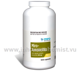 Miro-Amoxicillin 500mg Capsules (Amoxicillin 500mg)