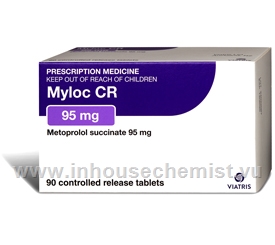 Myloc CR 95mg (Metoprolol Succinate 95mg) Tablets