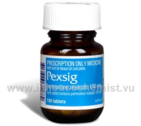 Pexsig (Perhexiline maleat 100mg) 100 Tablets/ Pack