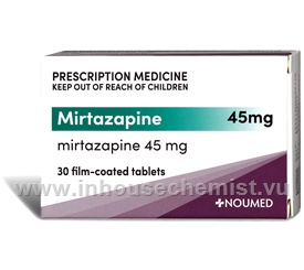 Mirtazapine (Mirtazapine 45mg) 30 Tablets/Pack